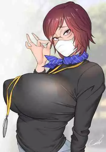 Keiri no Sanpakugan Kyonyuu Kurosuu-san no Sugao wa Dare mo Shiranai