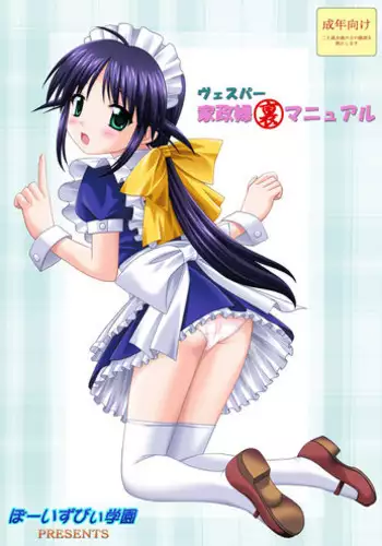 [Boys Be Gakuen (Ooizumi Daisaku)] Vesper Kaseifu Ura Manual (Mahoromatic) [Digital]